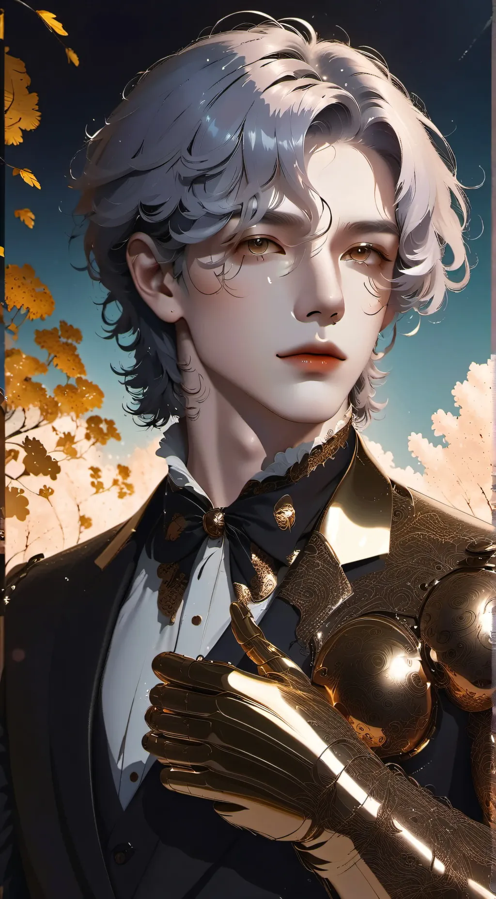 ai character: A.I.D.E.N. background