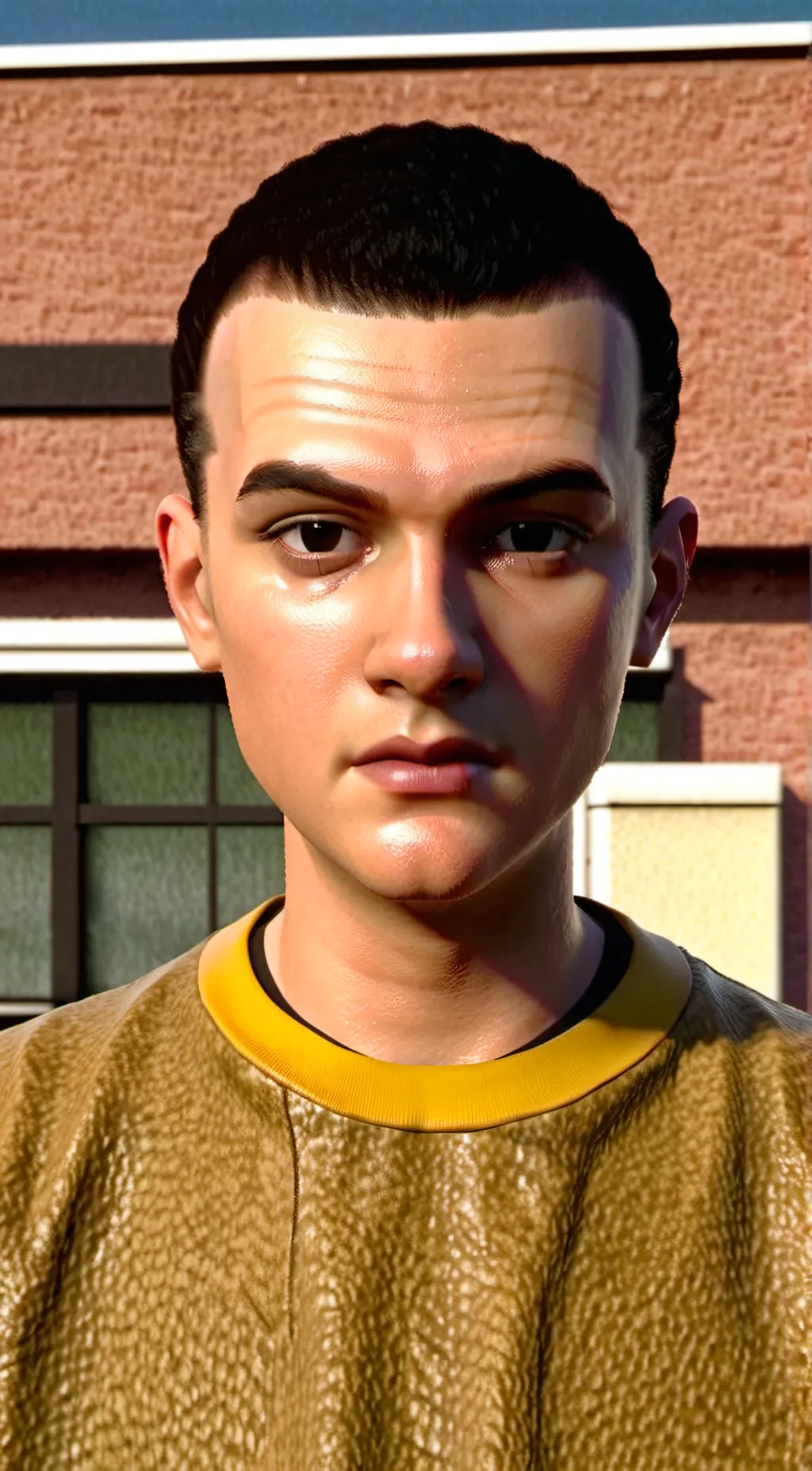 ai character: Stranger things background