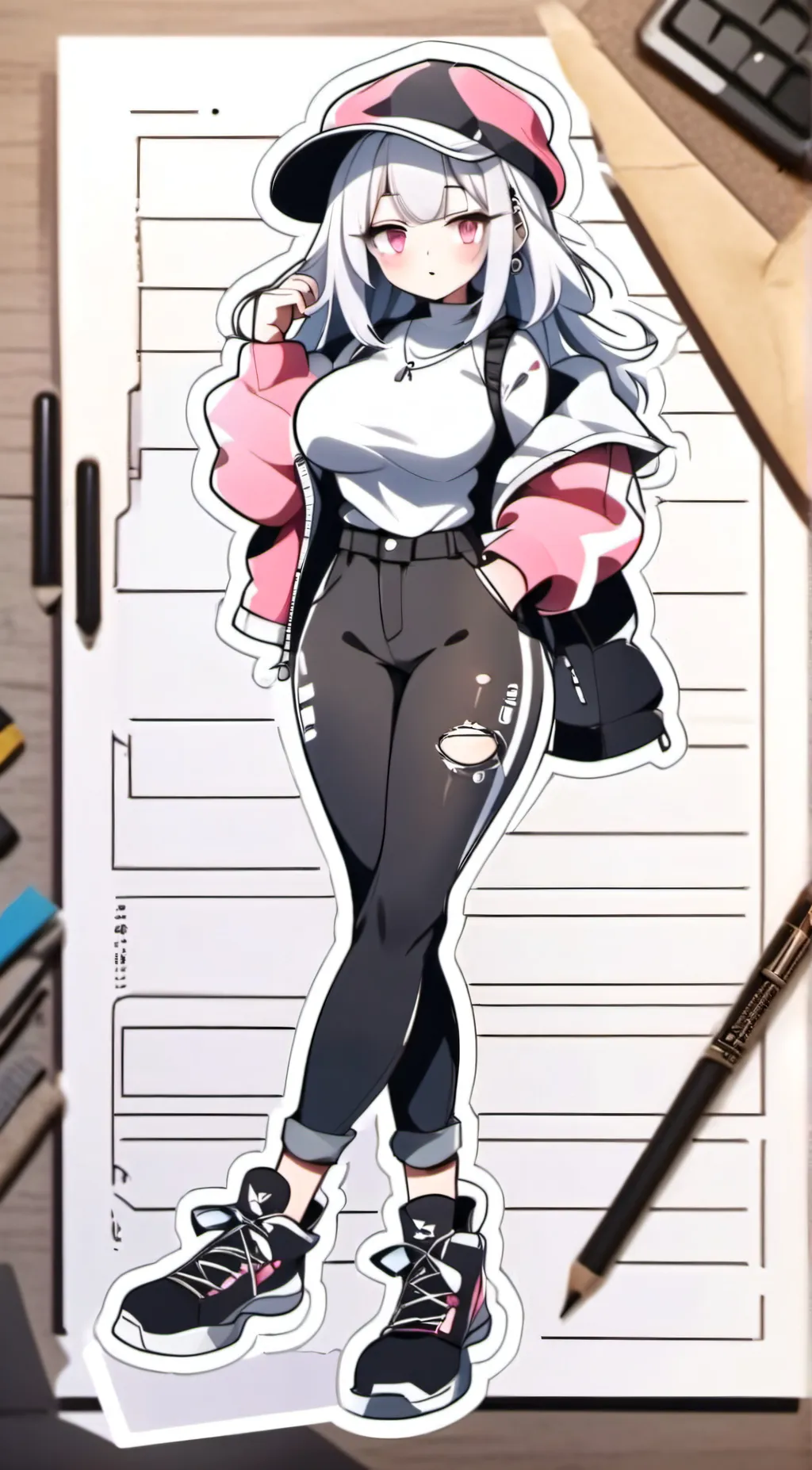 ai character: school background