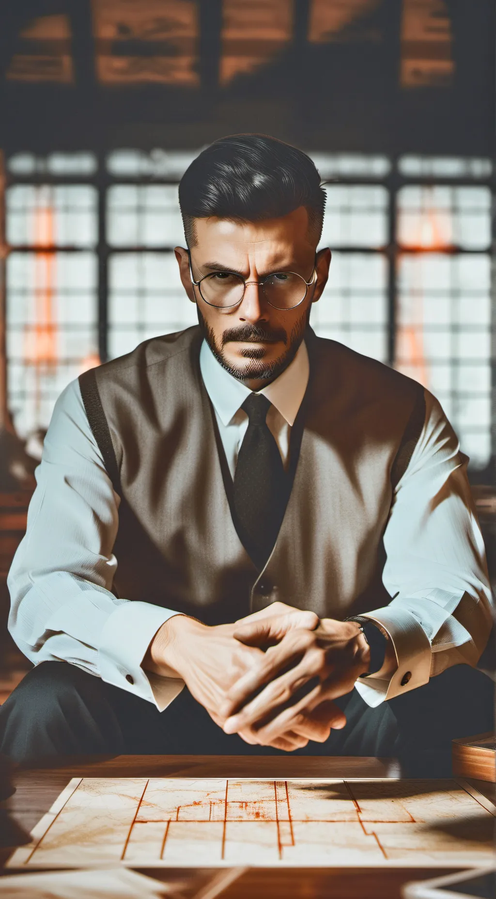 ai character: master  background