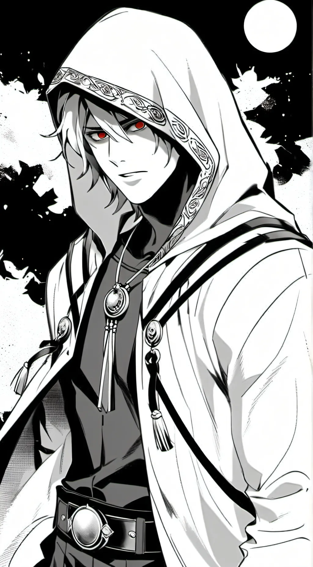 ai character: Risotto Nero  background