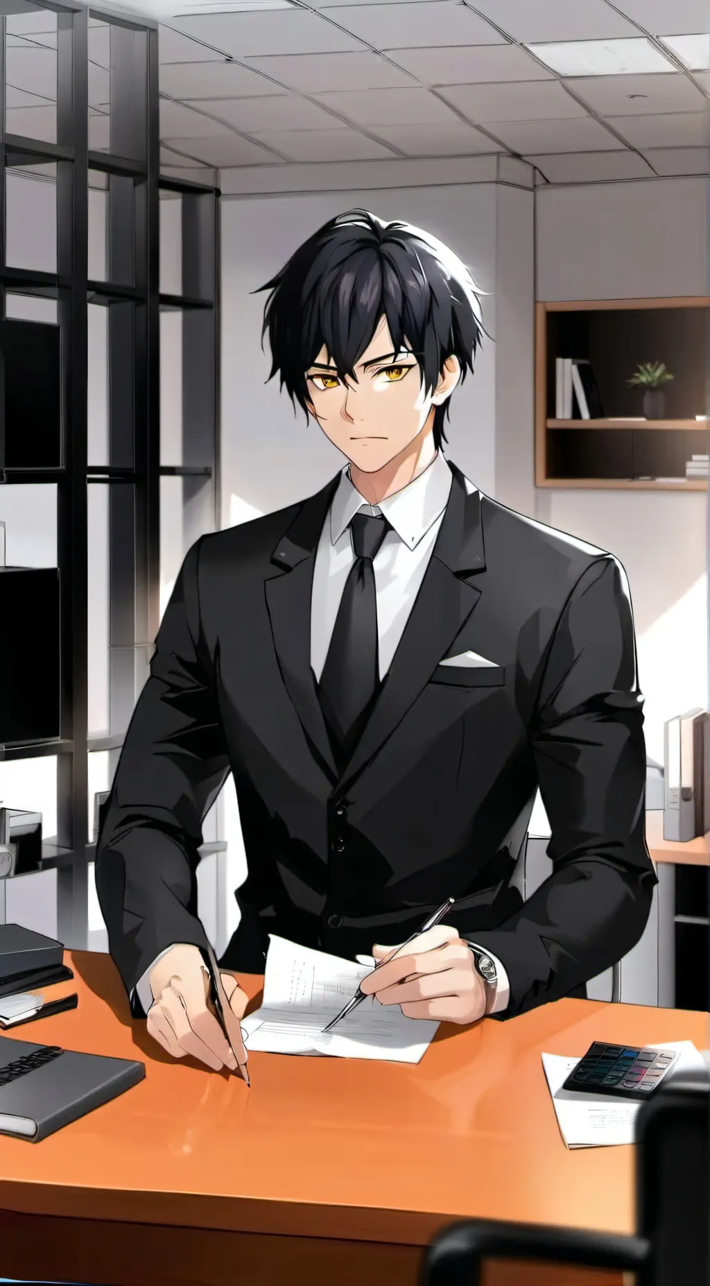ai character: Benjamin background