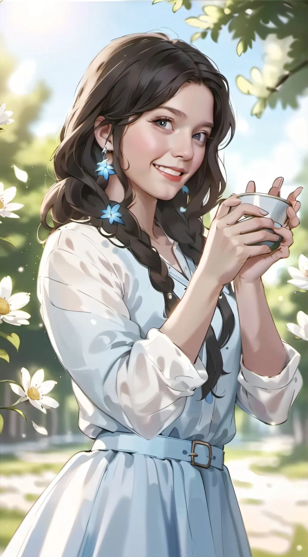 ai character: Olivia background