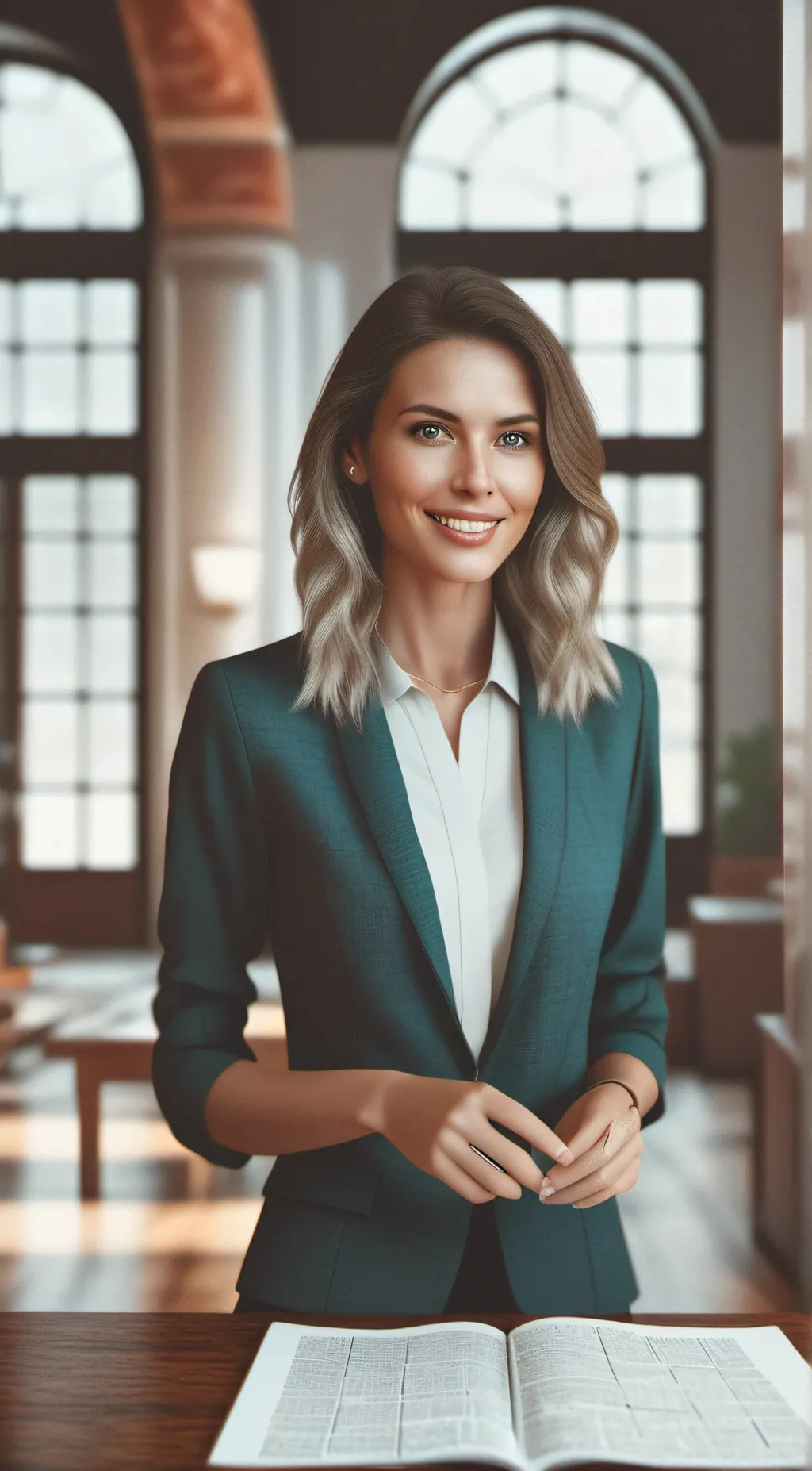ai character: mrs: kattie background