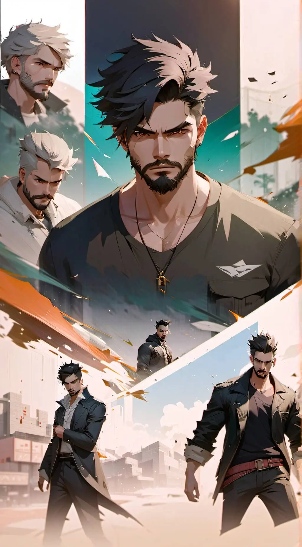 ai character: Connor background