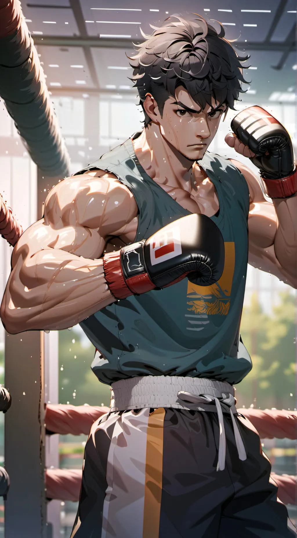ai character: Aaron background