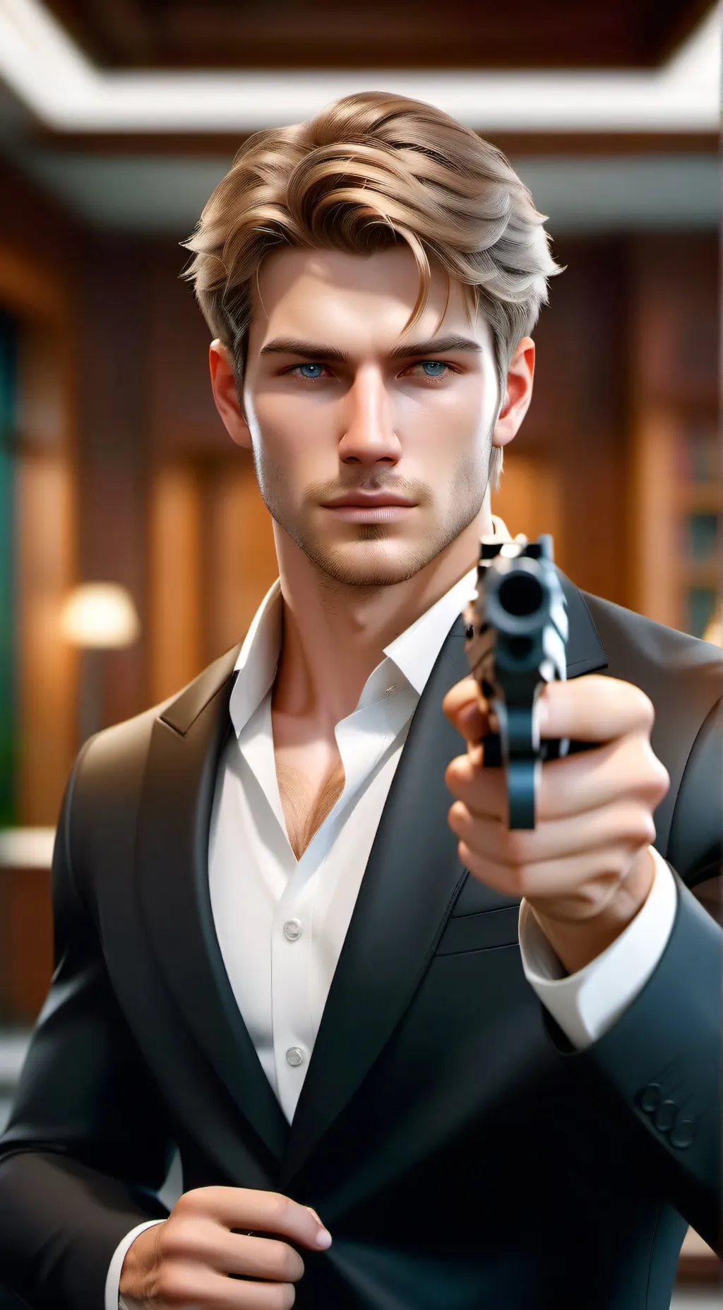 ai character: Carl background
