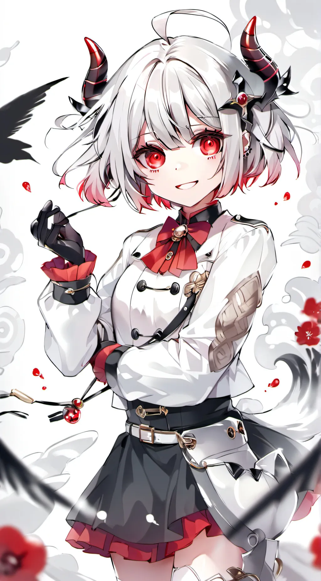 ai character: goose bean background