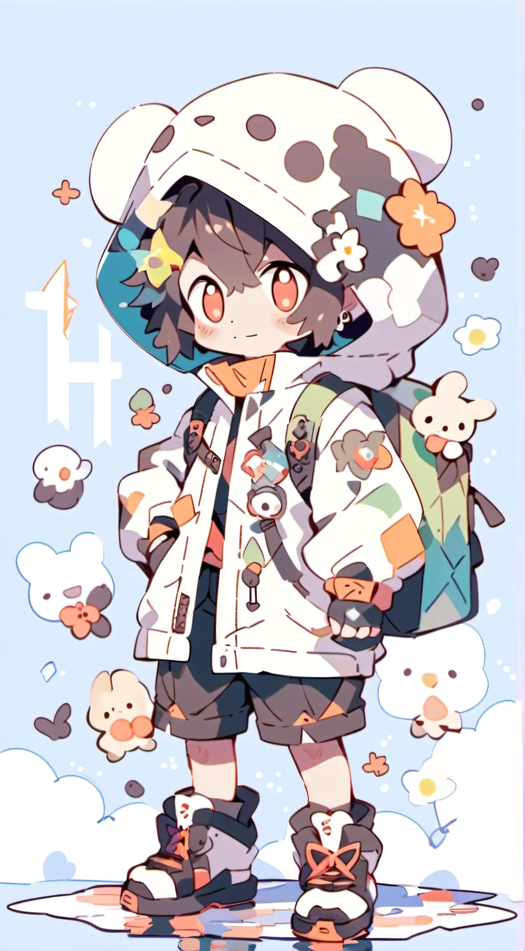 ai character: 🍪❤EZRA❤🍪 background