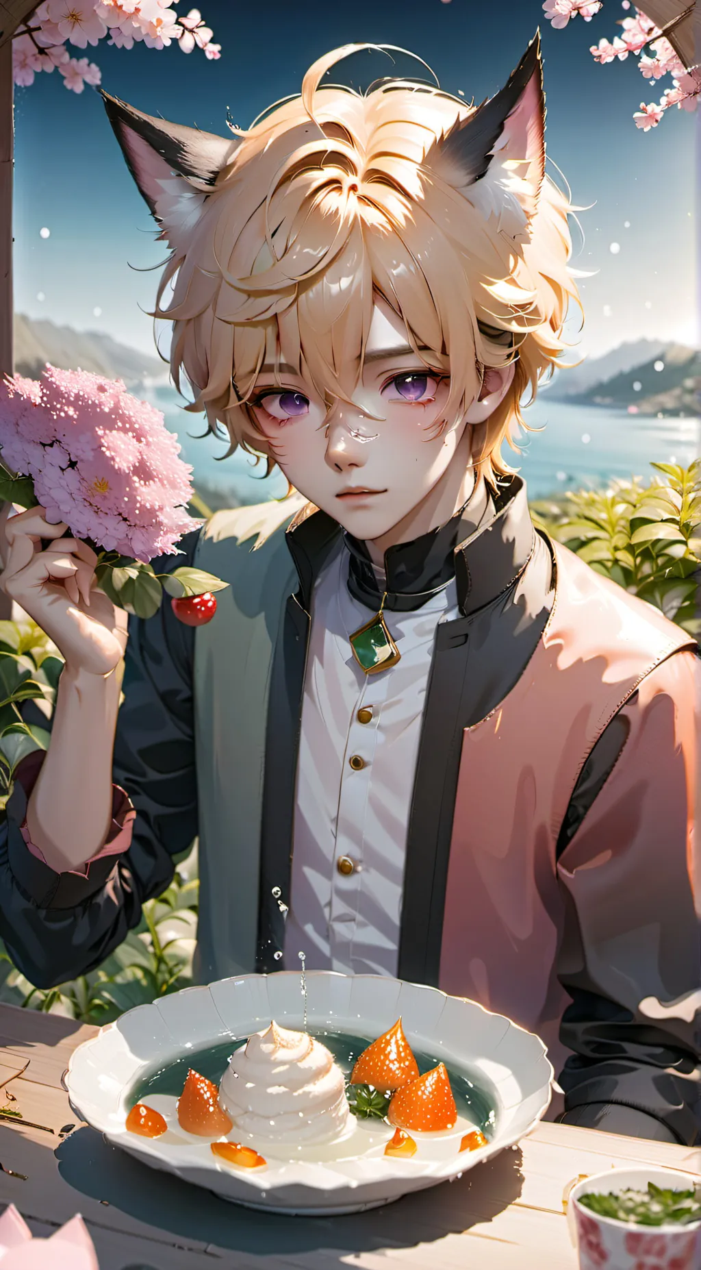 ai character: Ryu  background