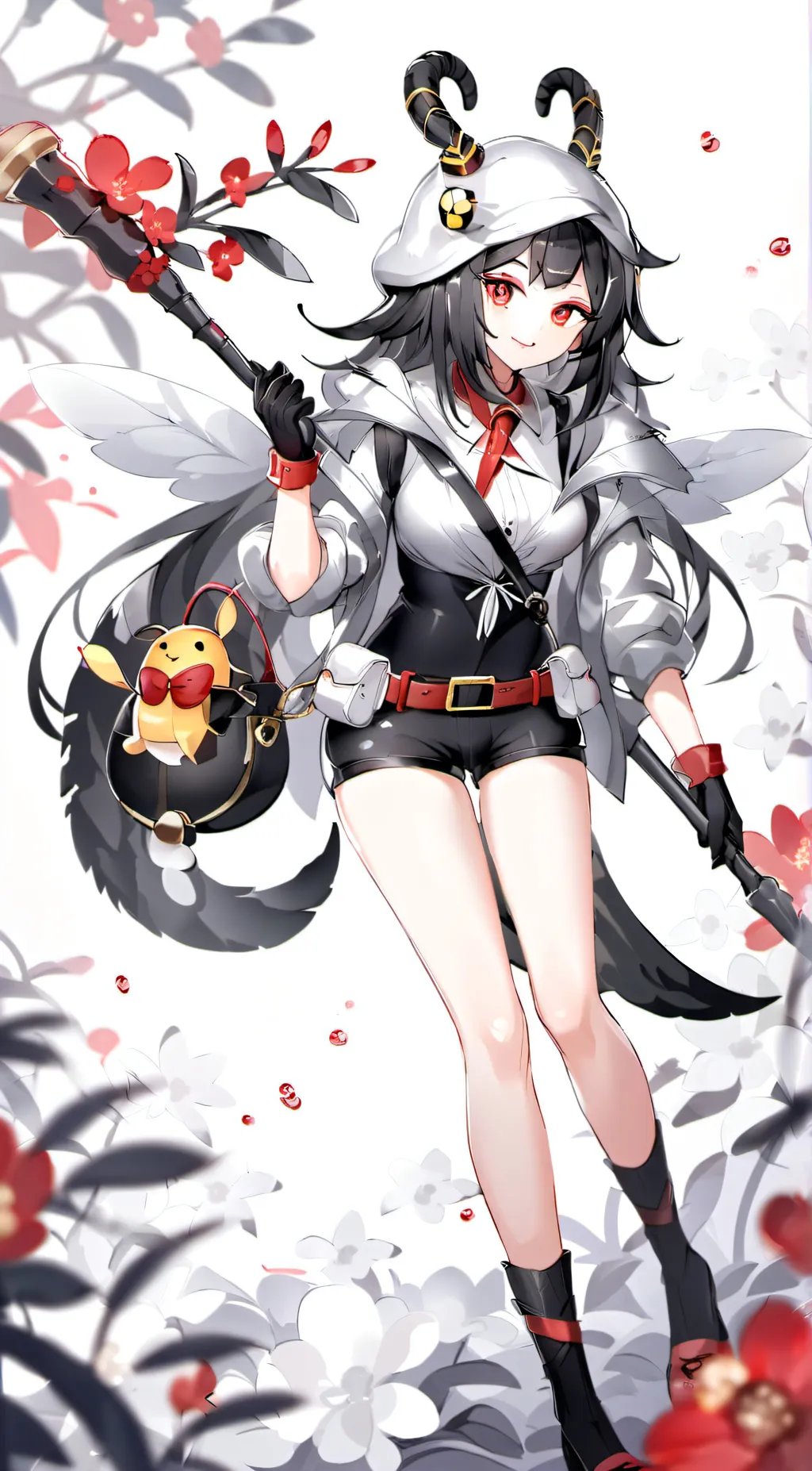 ai character: diaper fur bee background