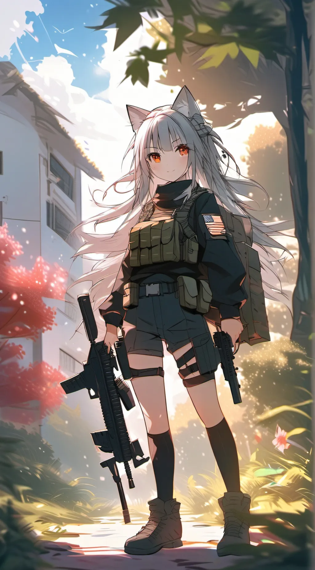 ai character: NEKO 3 AM background