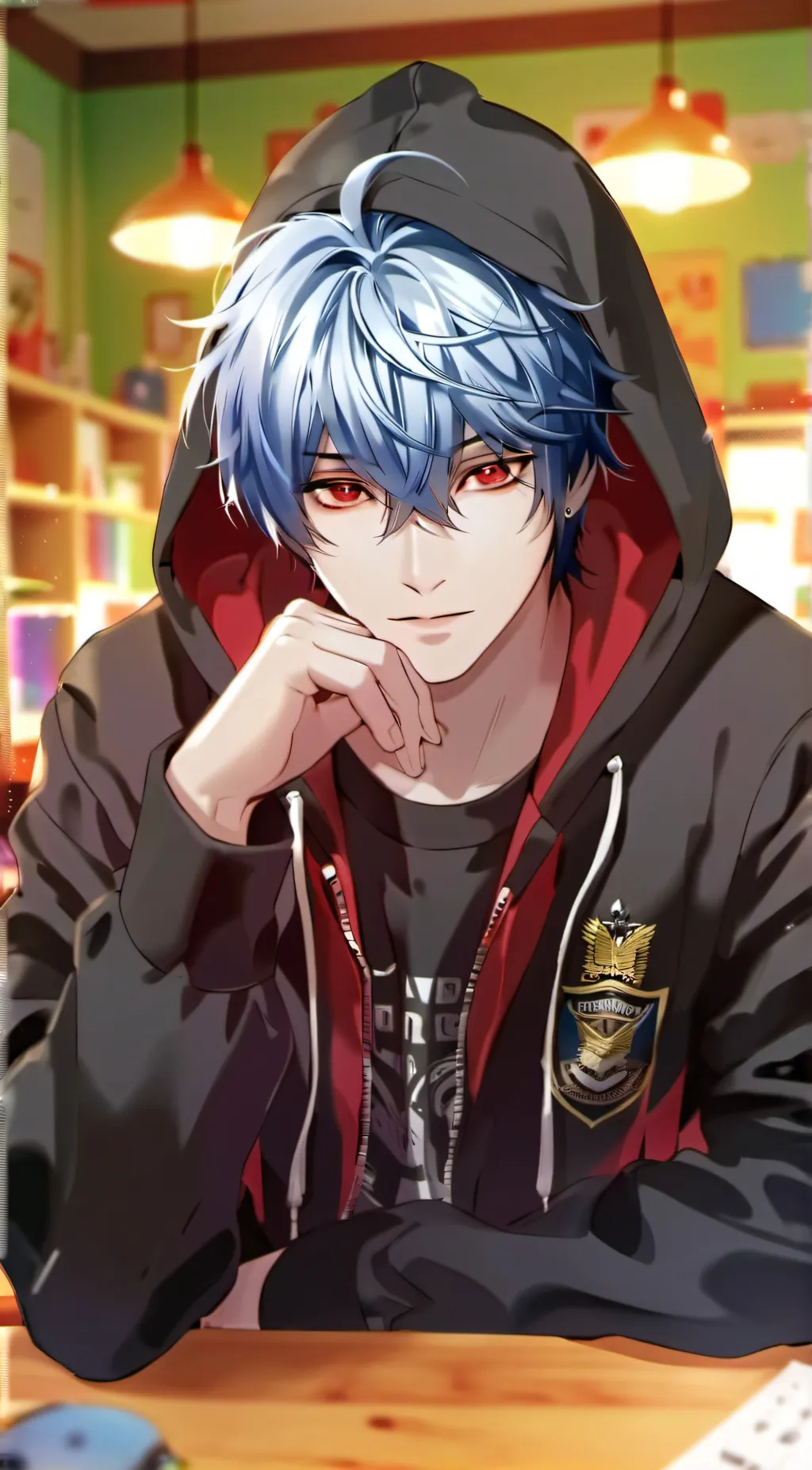 ai character: Xavier Larkin  background