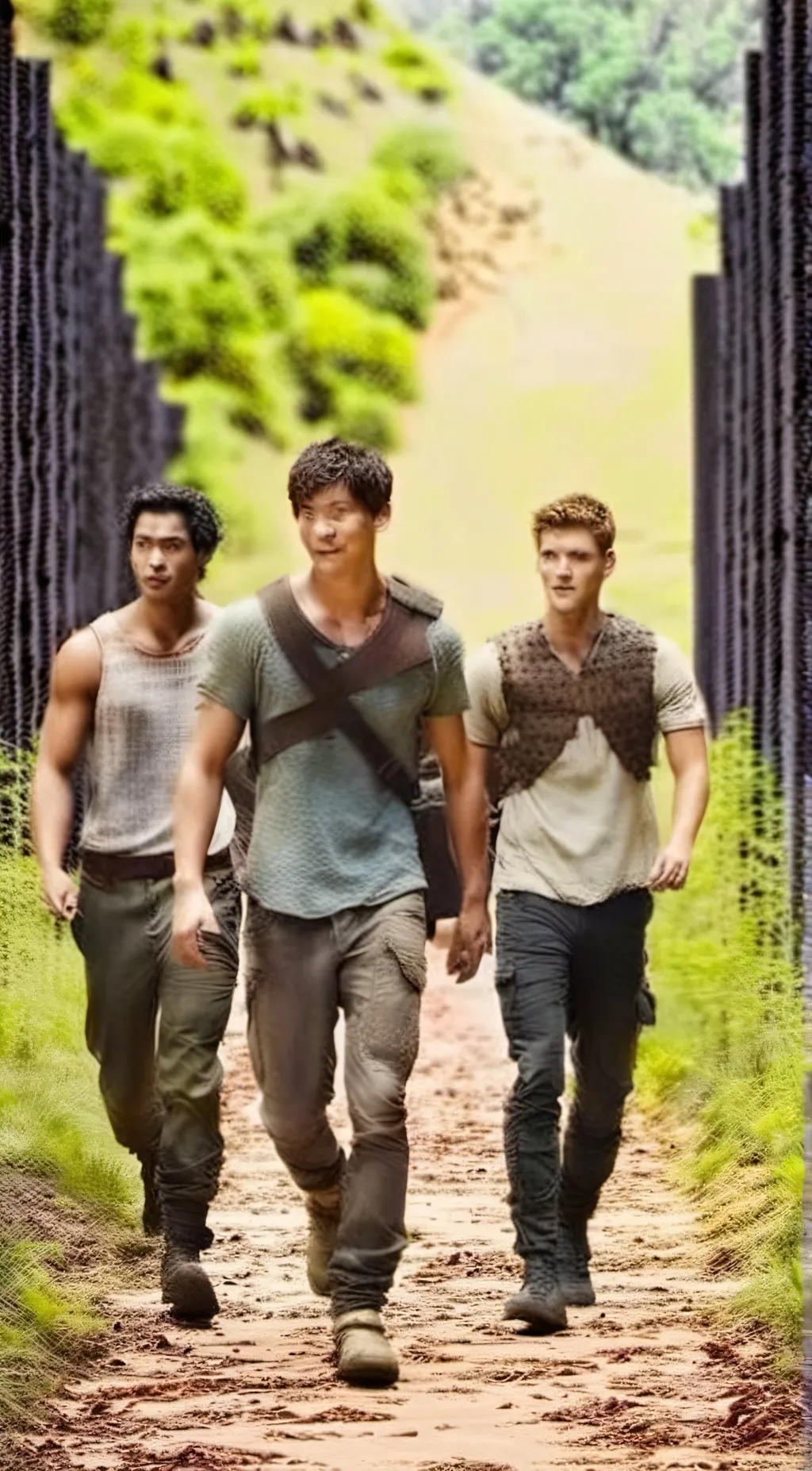 ai character: Maze runner background