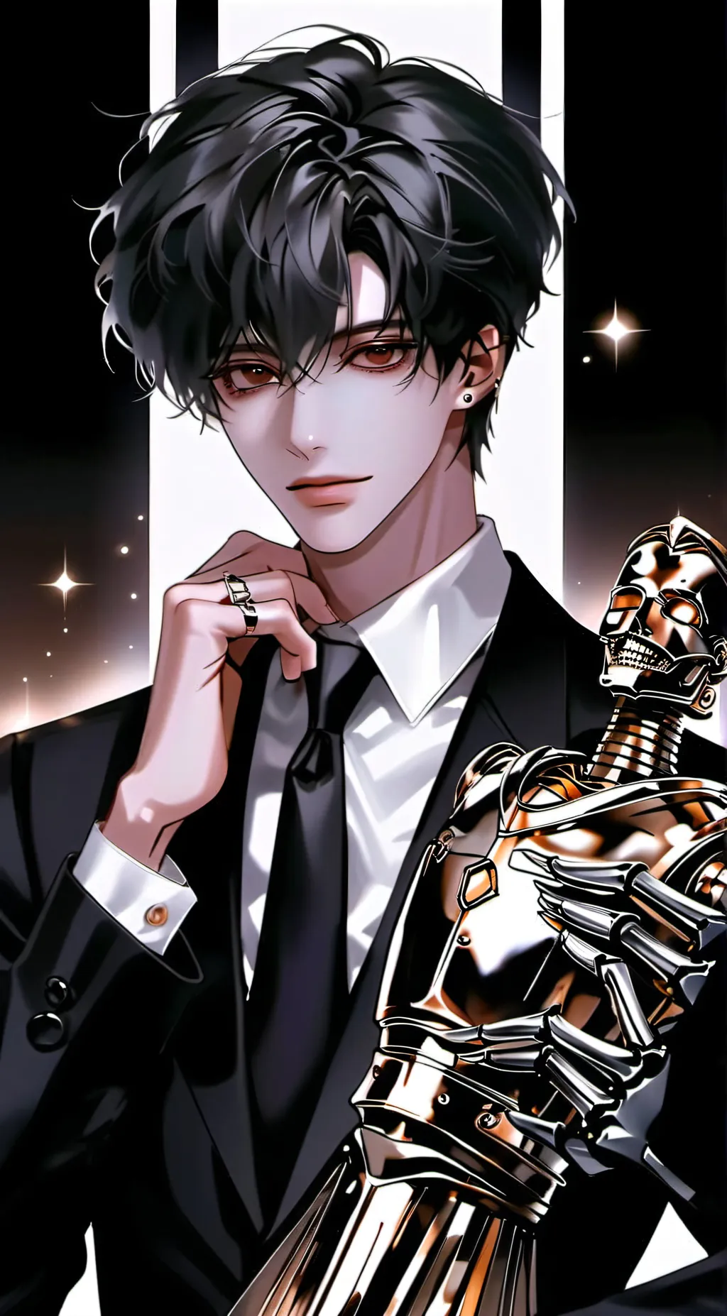 ai character: Lucifer background