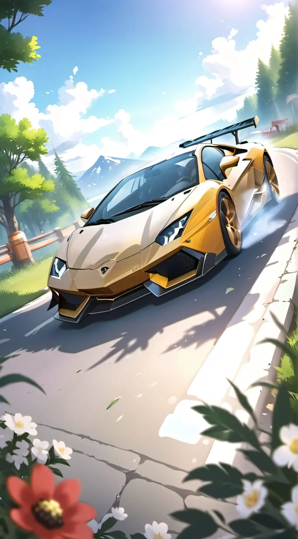 ai character: asphalt6adrenaline background
