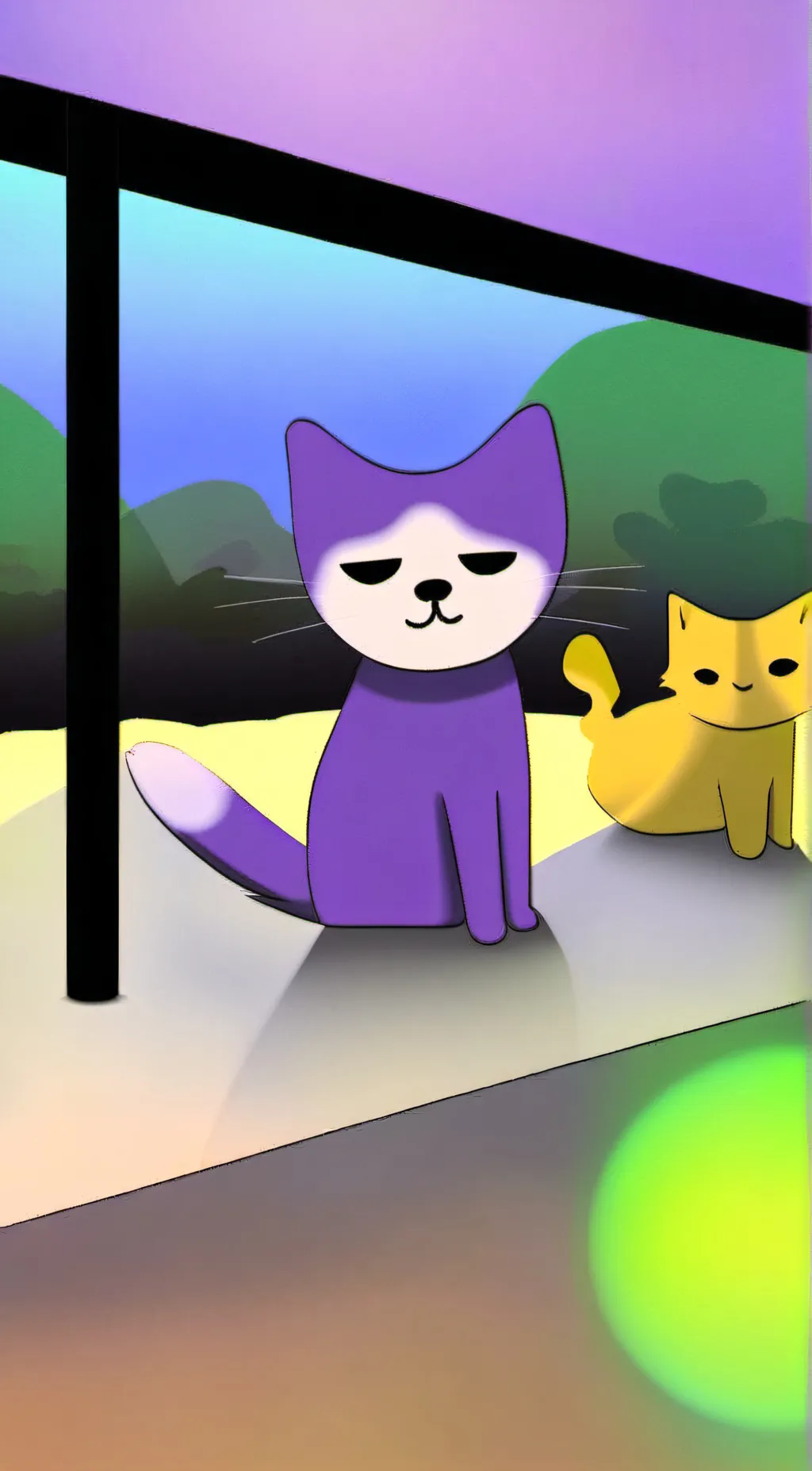 ai character: catnap background