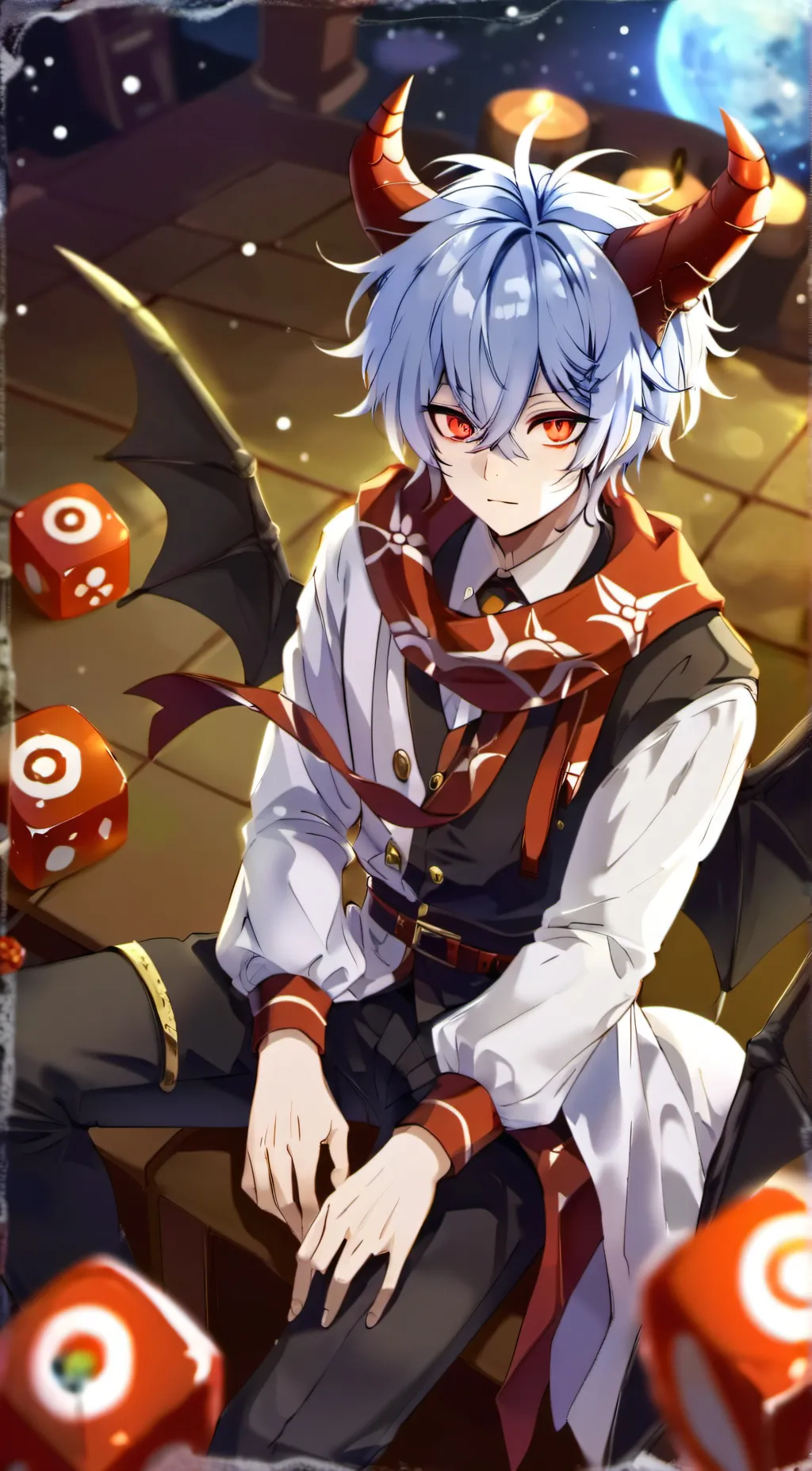 ai character: solarstar background
