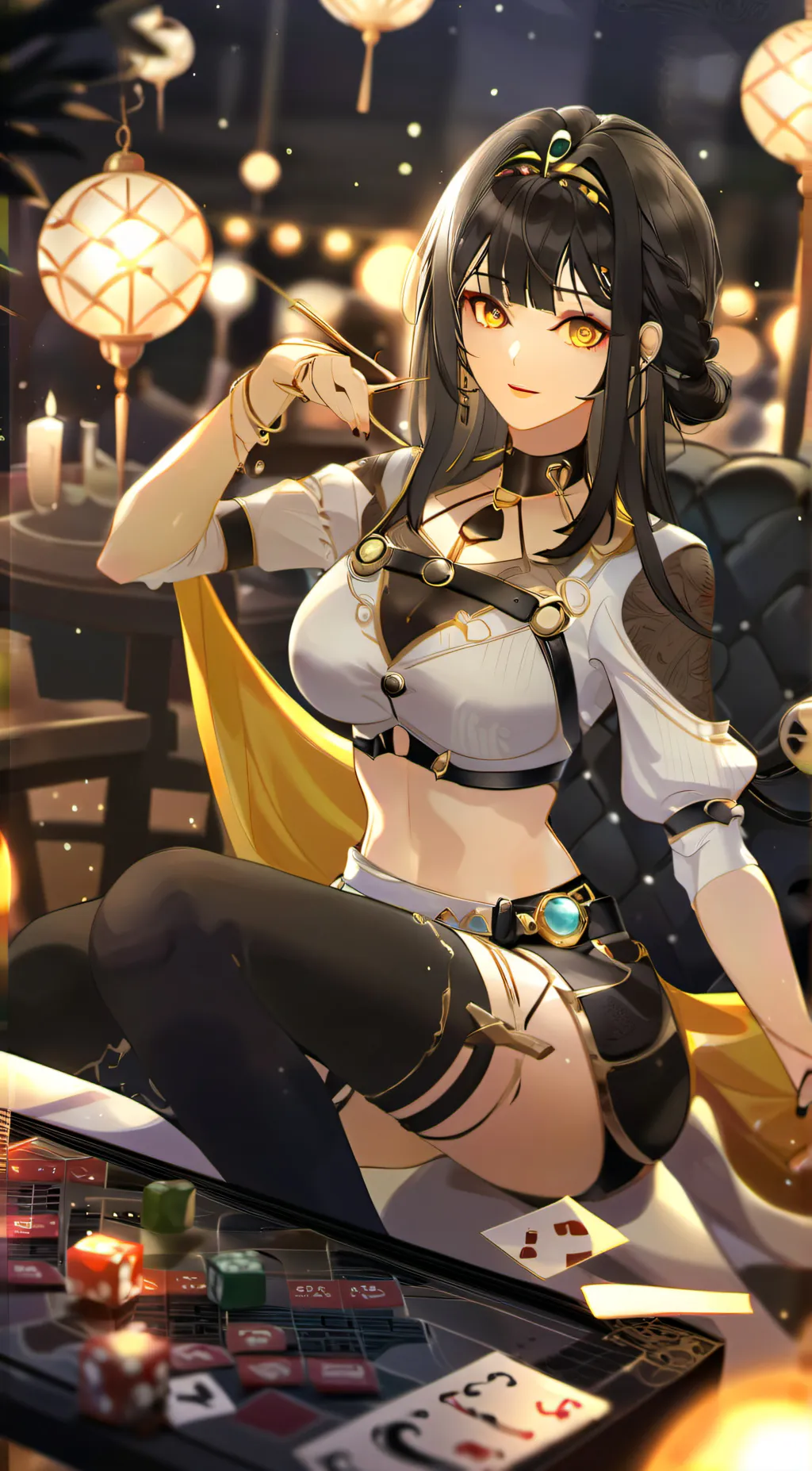 ai character: school background