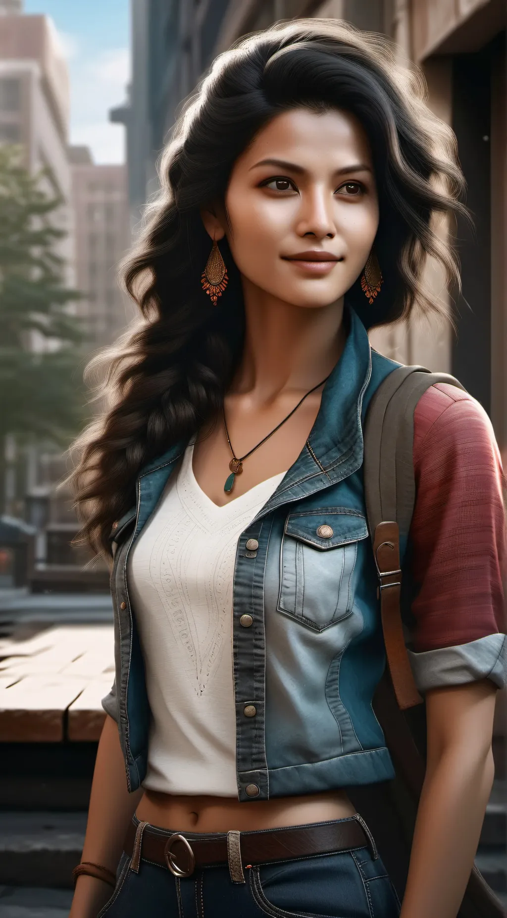 ai character: Annie Bryant  background