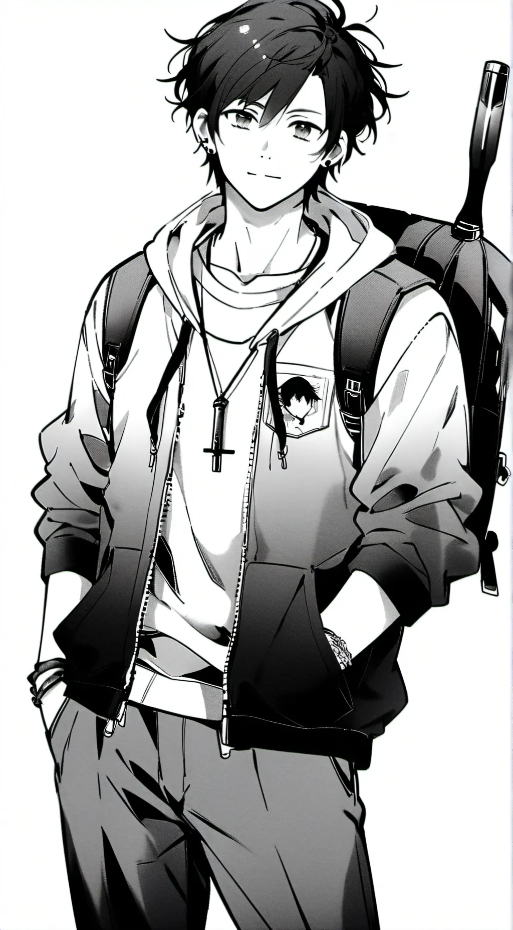 ai character: Max background