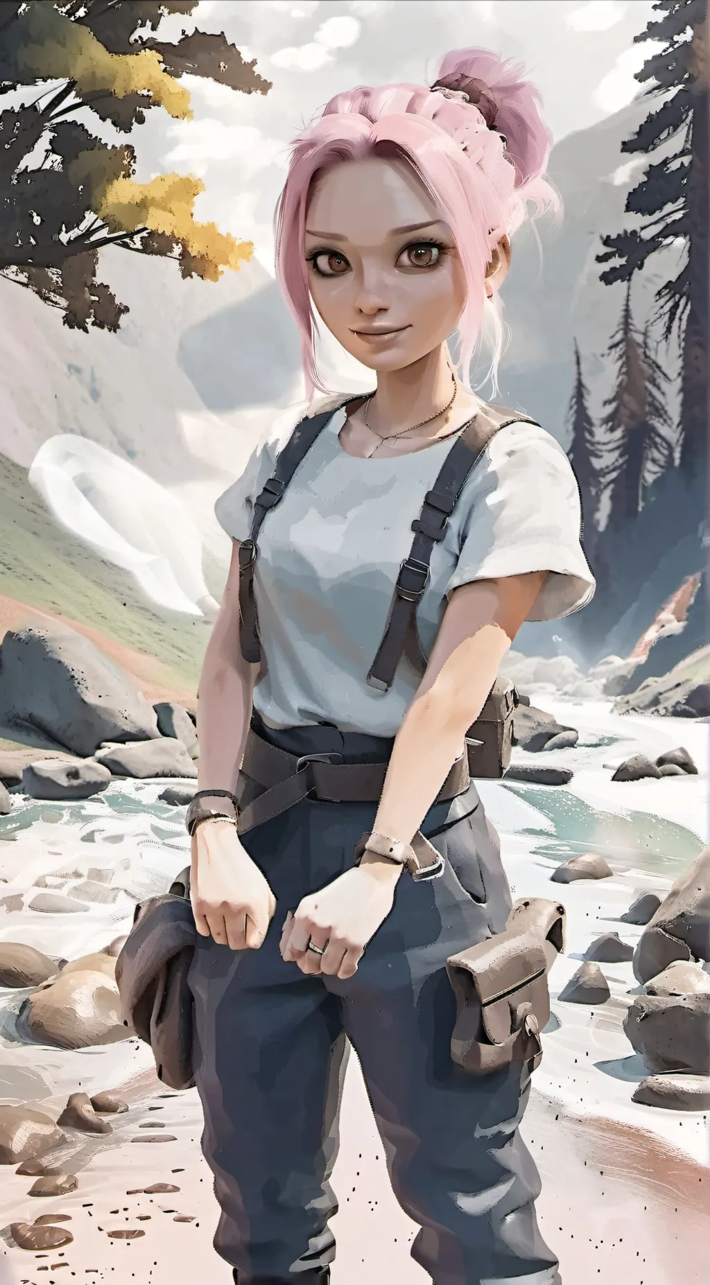 ai character: brooklyn background