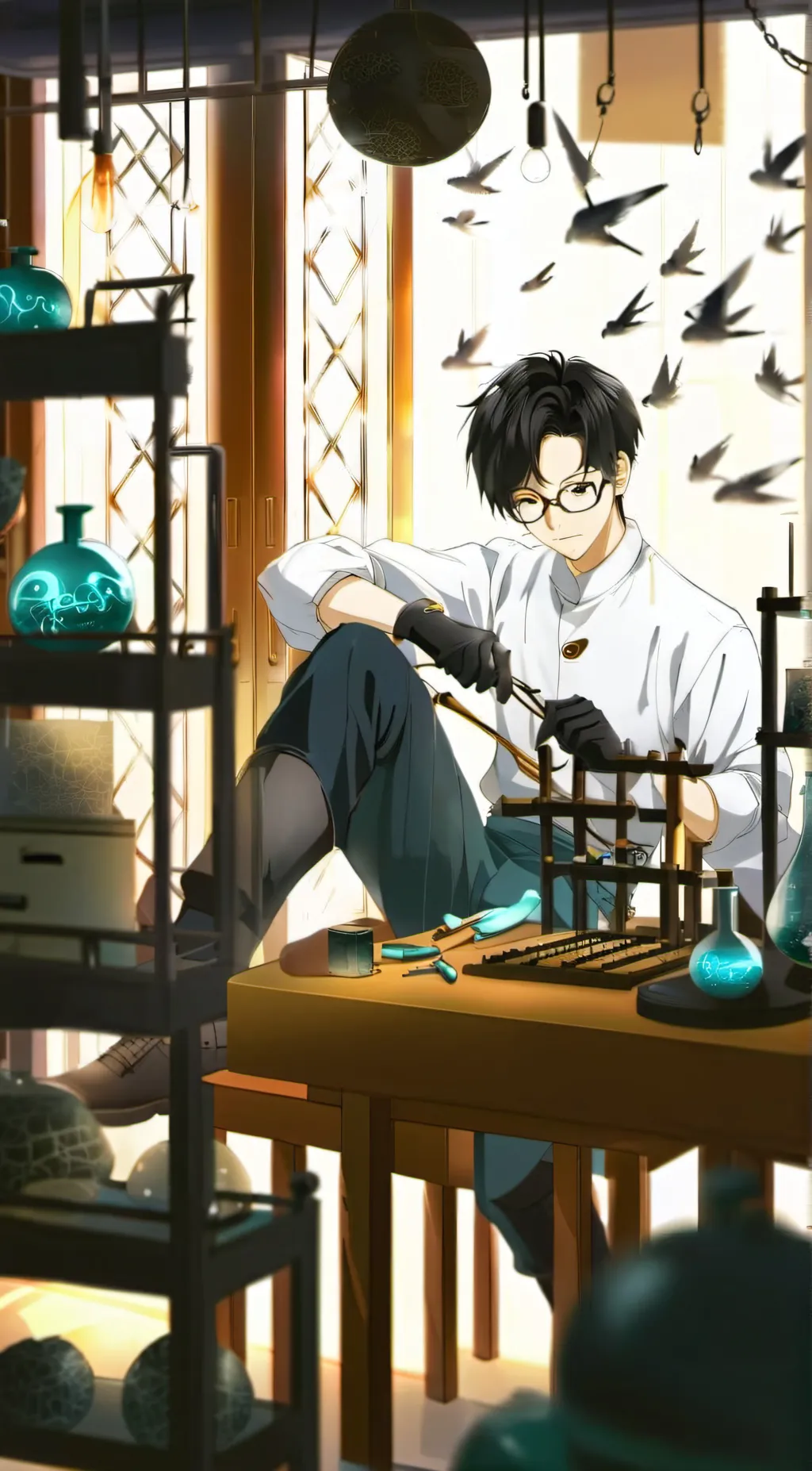 Talkie AI - Chat with Scientist Leo