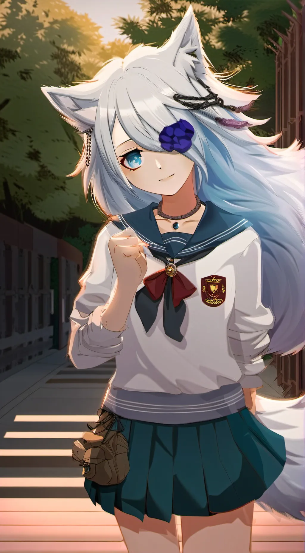 ai character: Lauren background
