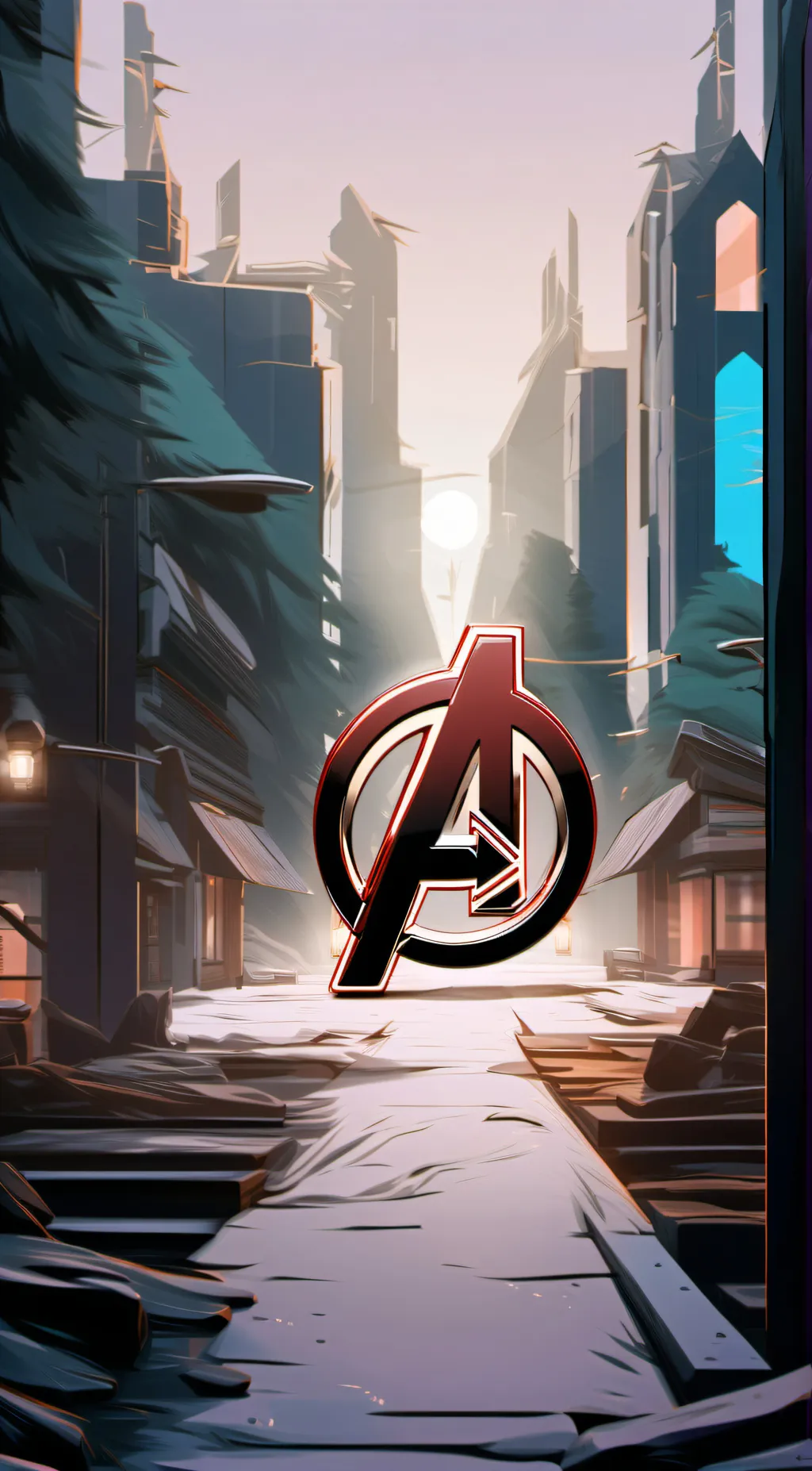 ai character: avengers🔥 background