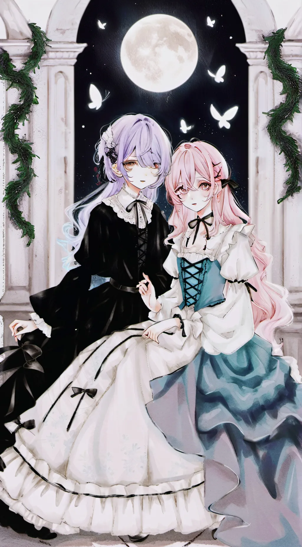 ai character: My melondy kuromi background