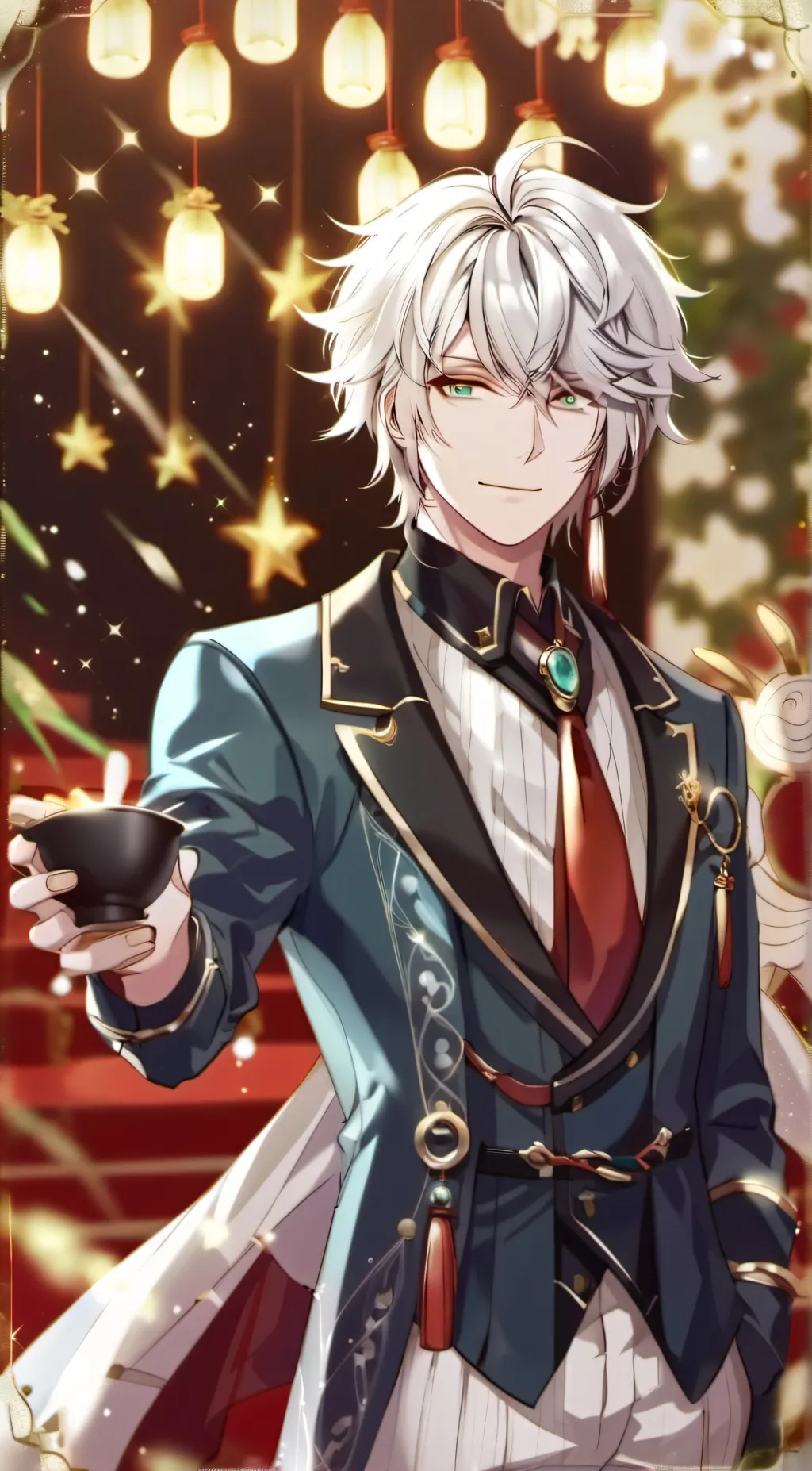 ai character: Luke  background
