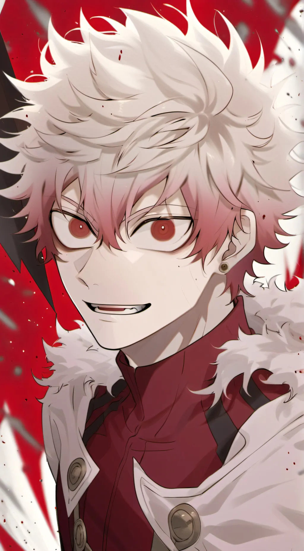 ai character: ~!! Bakugo katsuki background