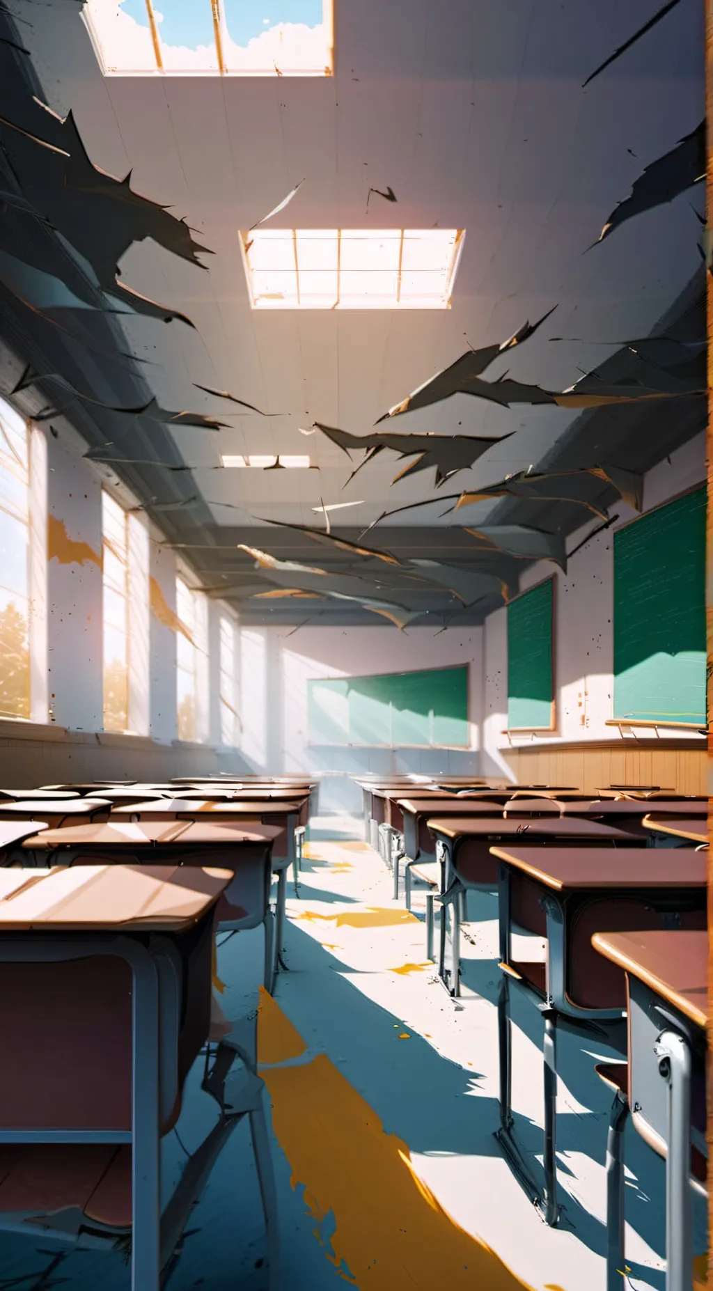 ai character: HH SCHOOL background