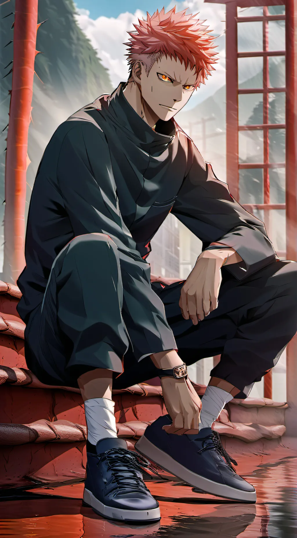 ai character: sus jujutsu kaisen background
