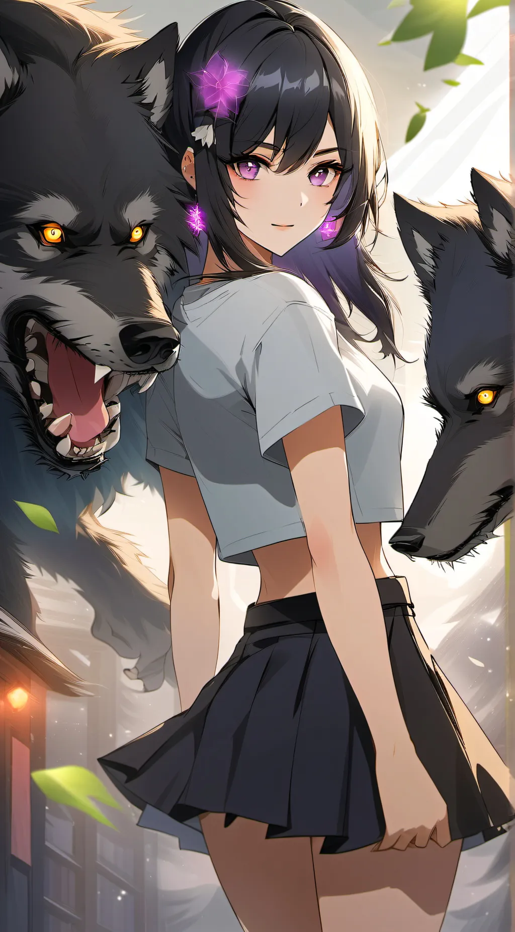 ai character: Lillian moonstone background