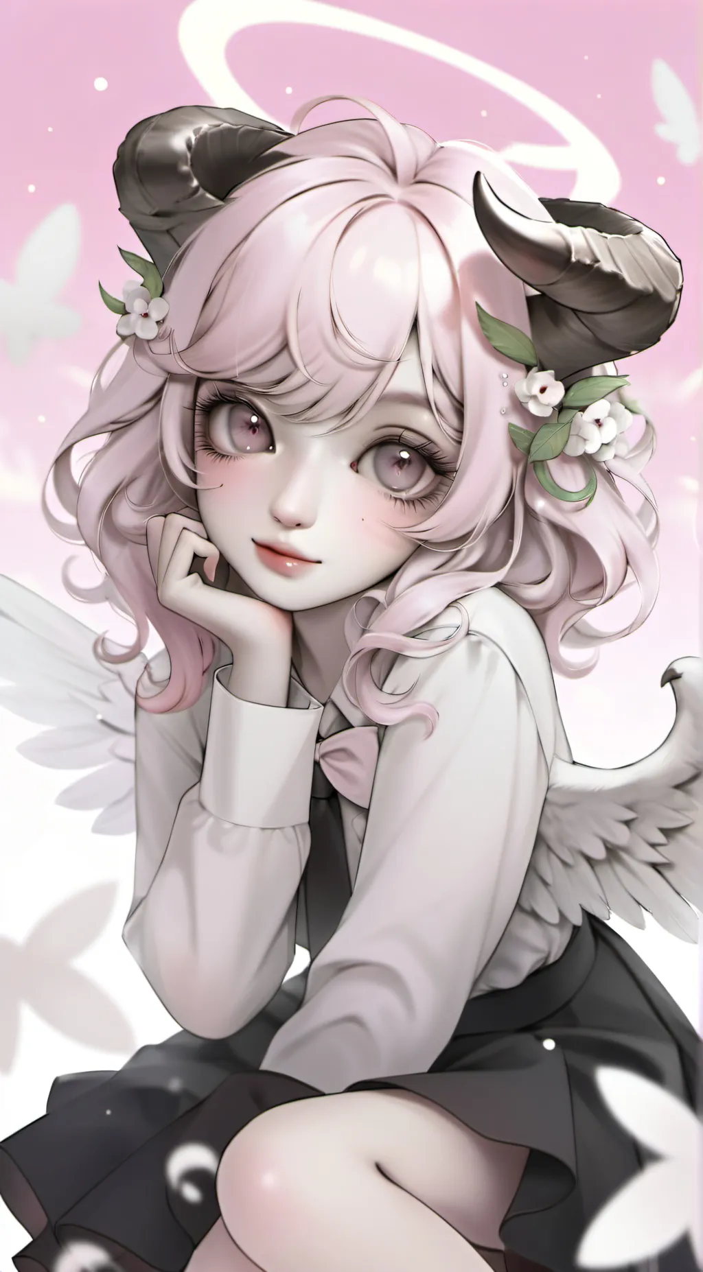 ai character: hh kid background