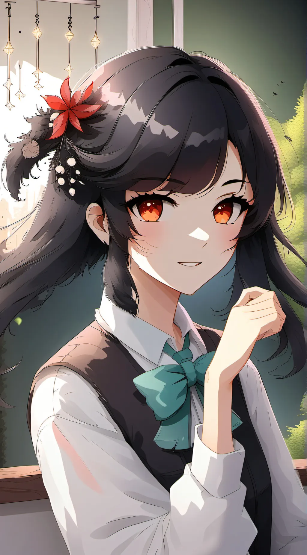 ai character: Q&A background