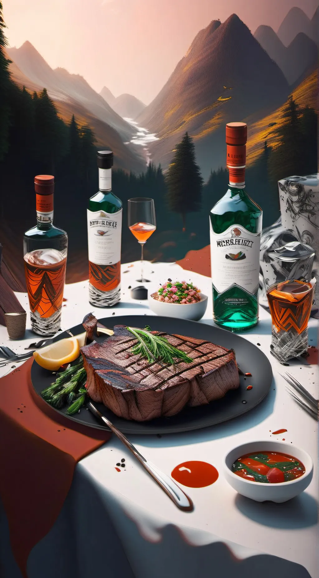 ai character: Russia & China background