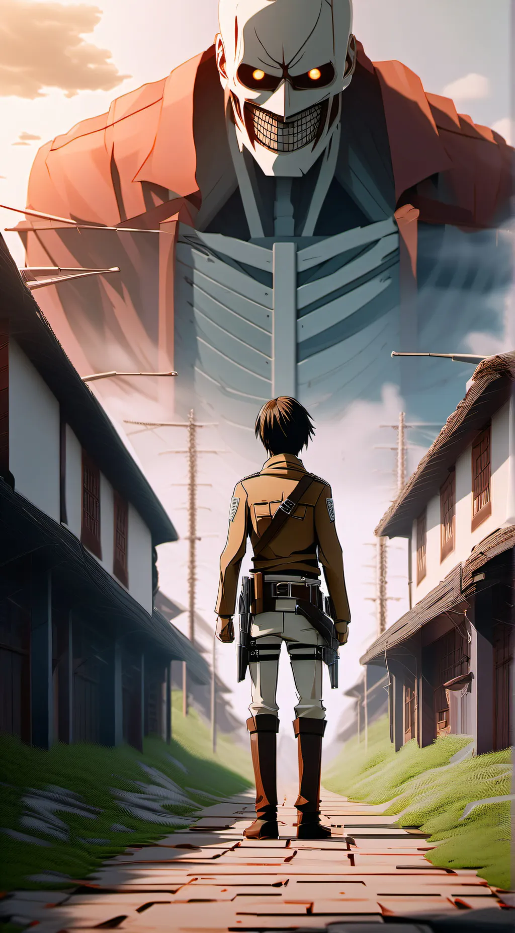 ai character: aot react background