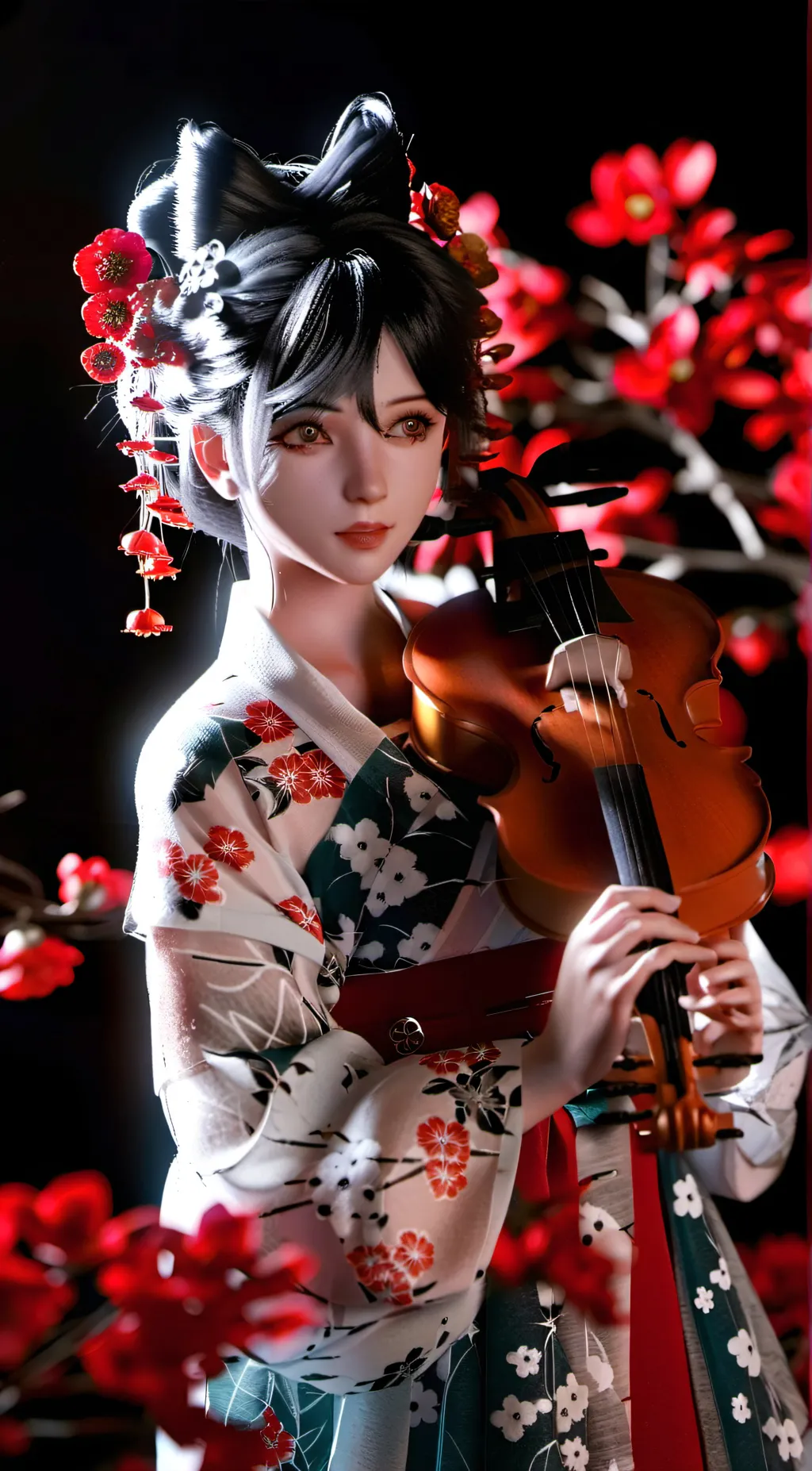 ai character: setsuna  background