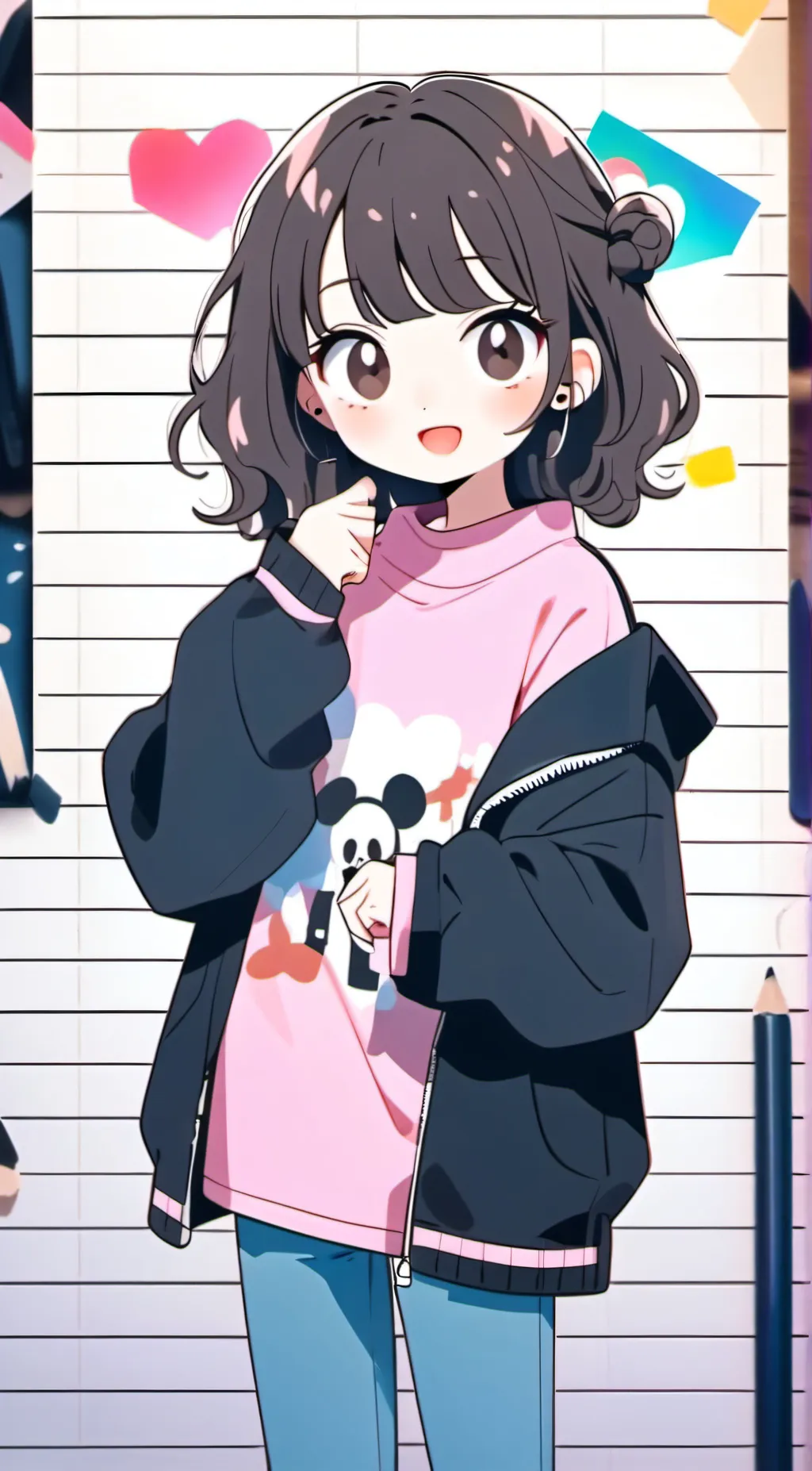 ai character: Amy background
