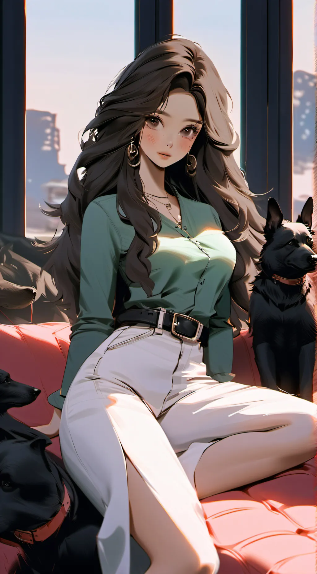 ai character: Aaliyah background