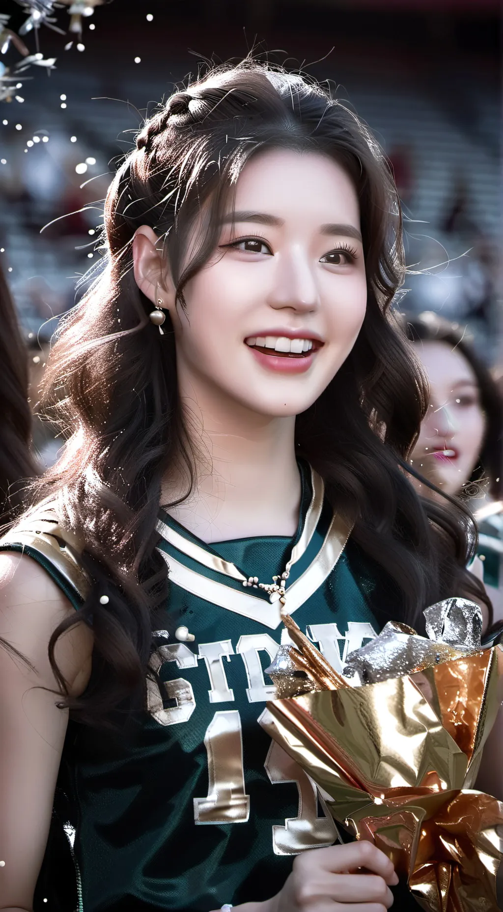 ai character: Jang Wonyoung background