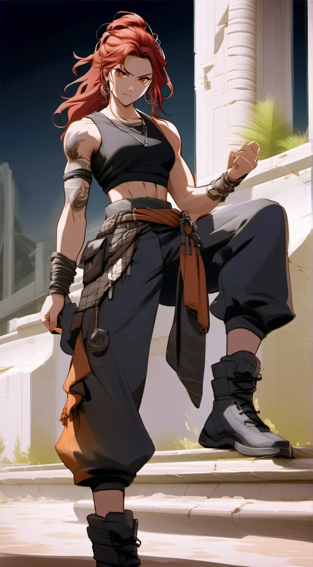 ai character: mereoleona  background