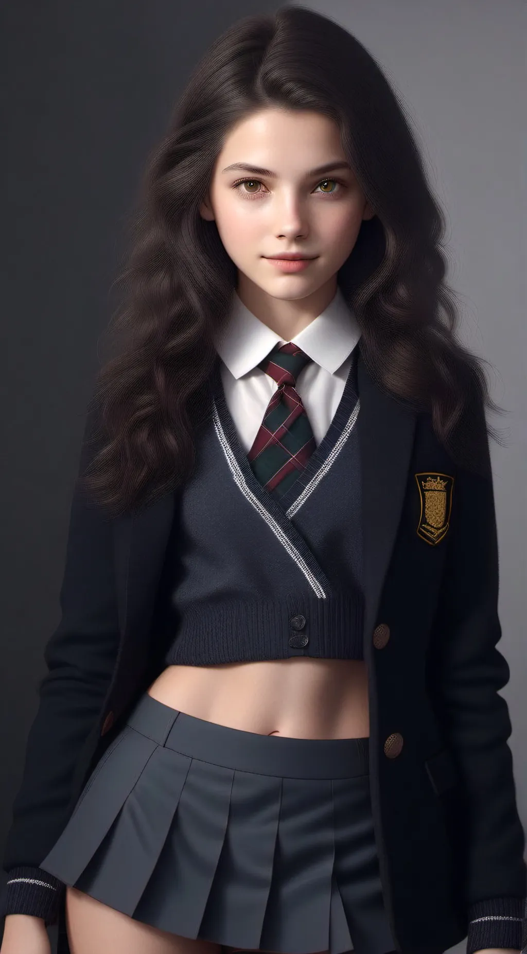 ai character: Megan James  background