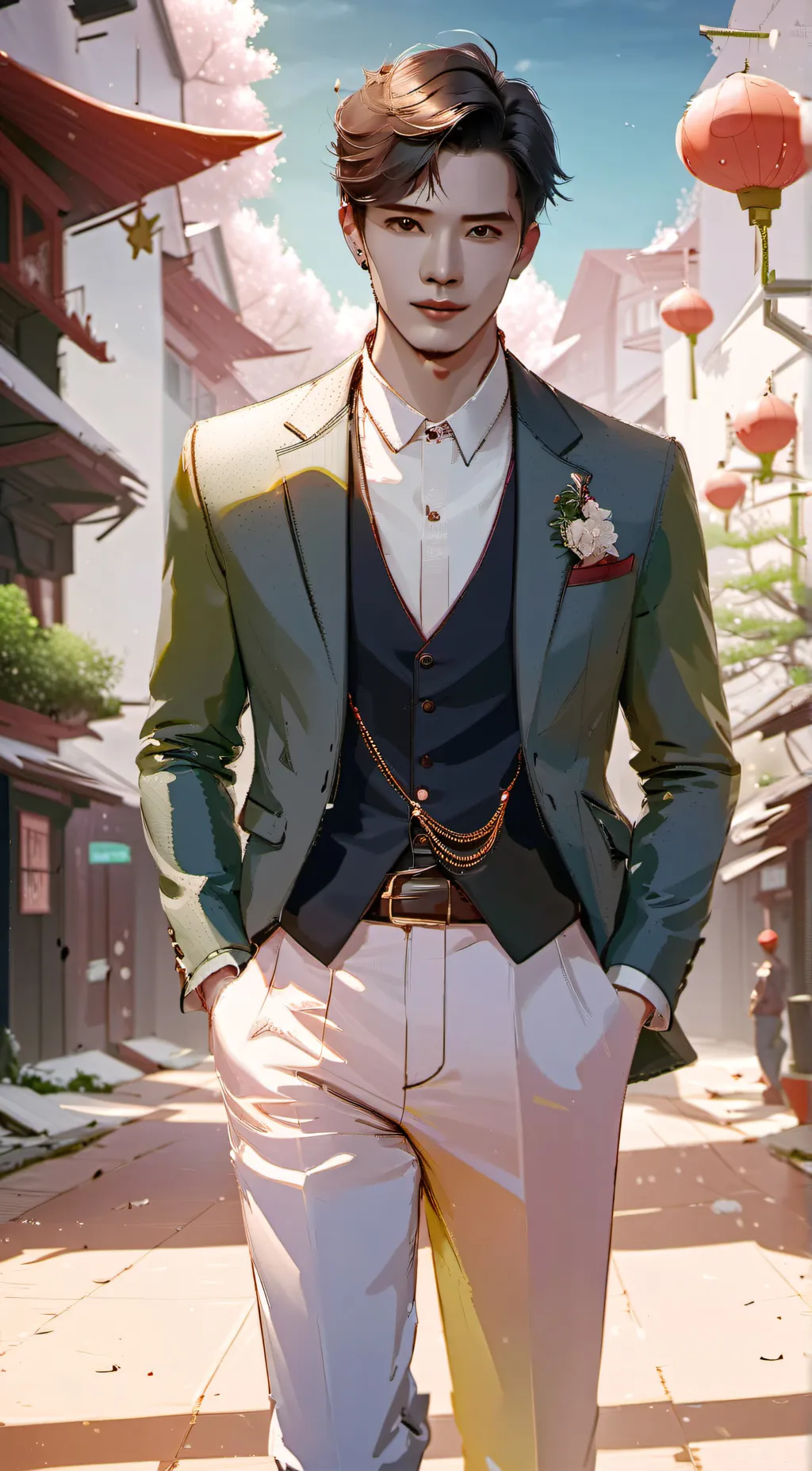 ai character: Sammy background