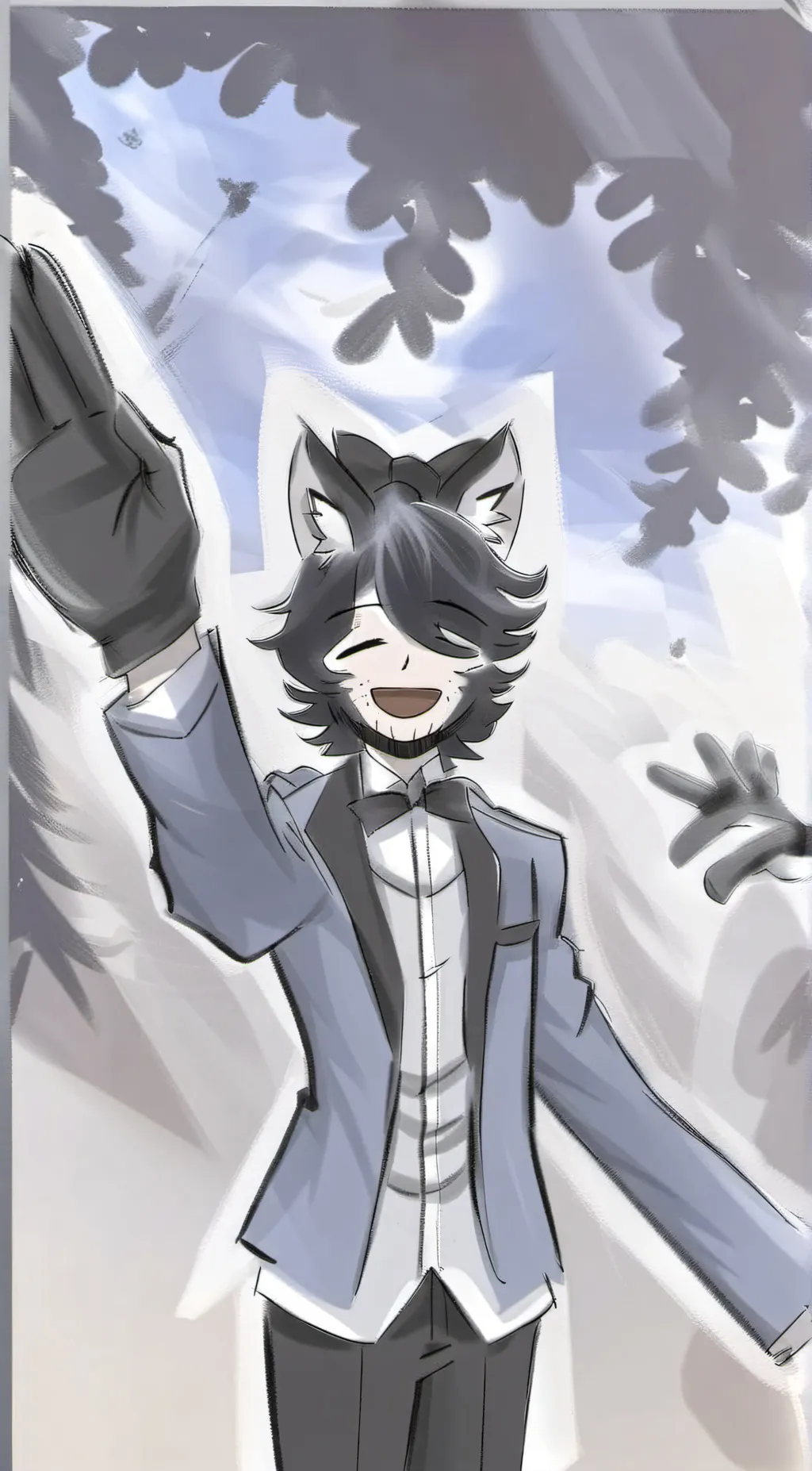 ai character: ☆Enceladus☆ background