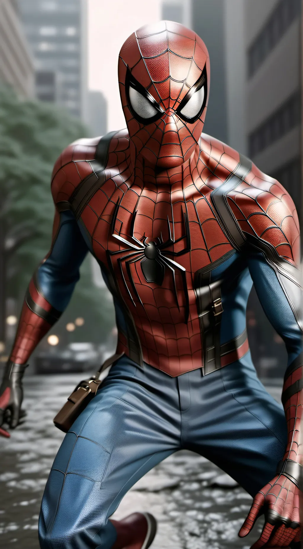 ai character: spider verse background