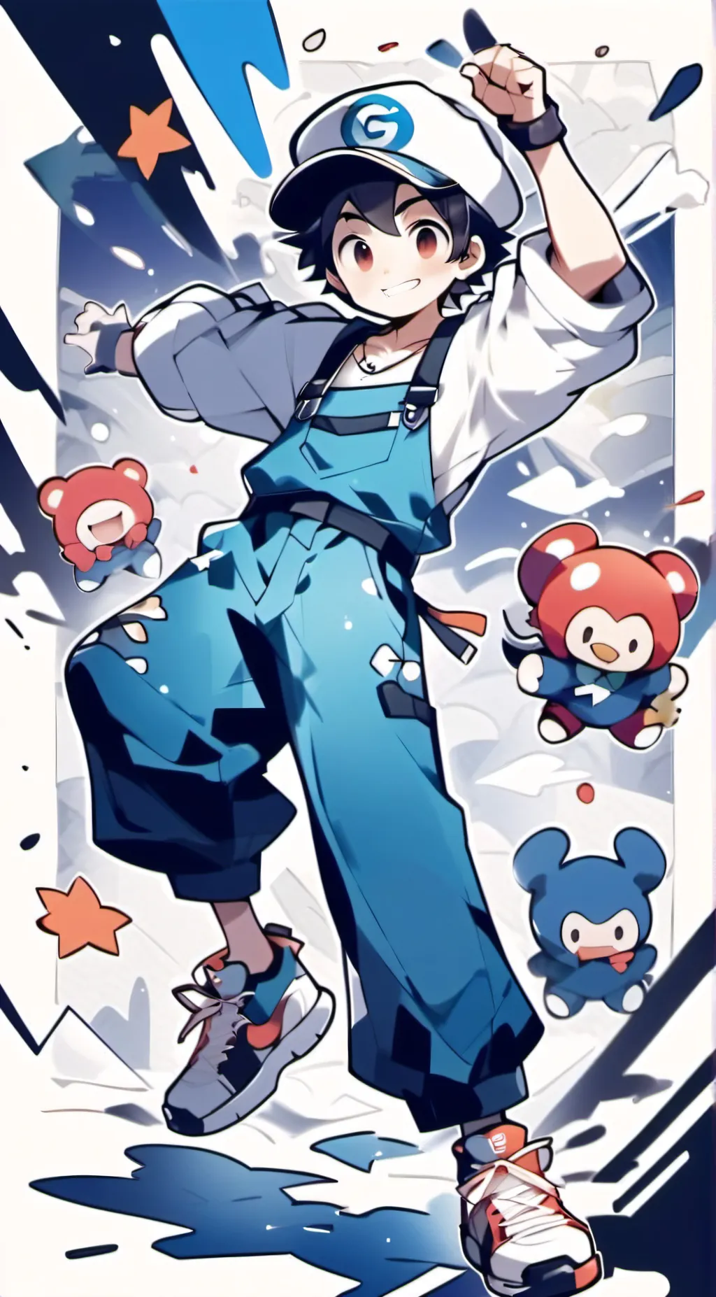 ai character: smg4 crew background
