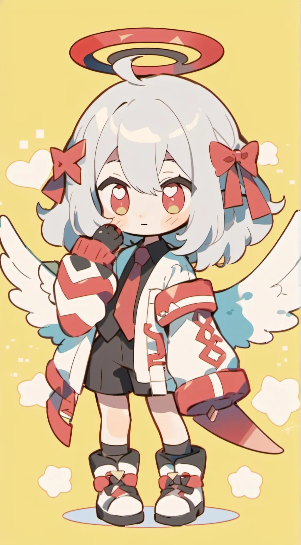 ai character: Vaggie background
